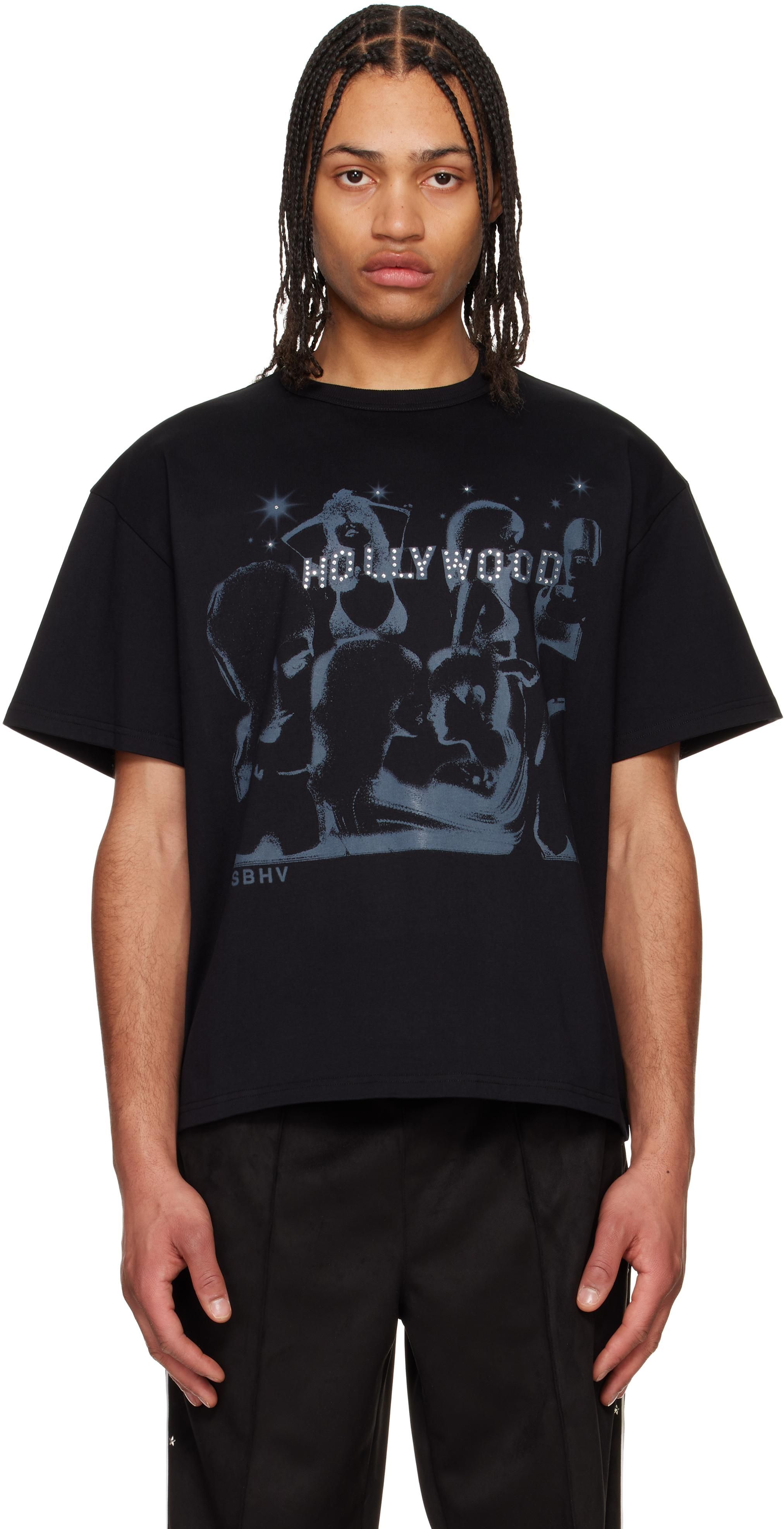 250M152 Tシャツ・カットソー Black WHIT BLACK T-shirt MISBHV Men