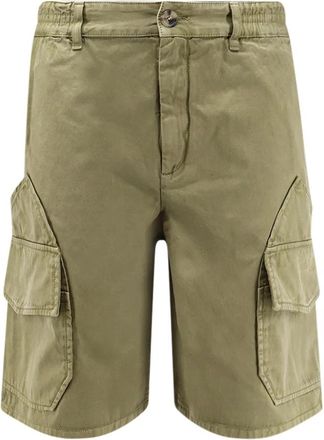 Loewe Paulas Ibiza Cargo Bermuda Shorts - Heren - Korte Broeken - Groen - S - Katoen - Korte Broeken