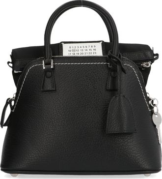 Maison Margiela Black Calfskin Womens Handbag