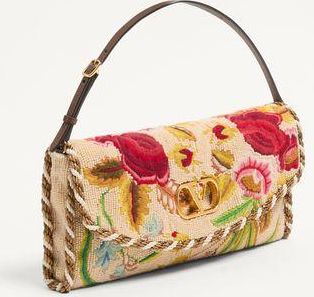 Valentino Garavani Borsa Piccola A Spalla Valentino Garavani DeVain Ricamata Donna MULTICOLOR UNI