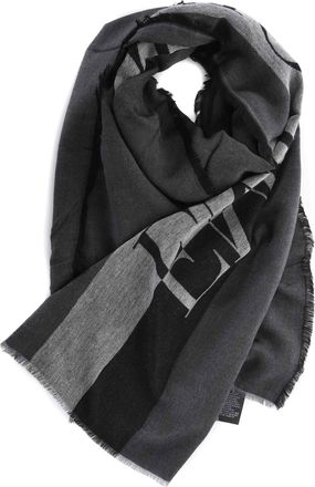 Emporio Armani Gradient Grey Scarf