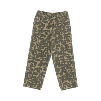 KidSuper Studios Wide Trousers, male, Green, Size: XL Pt-08 Dkgre