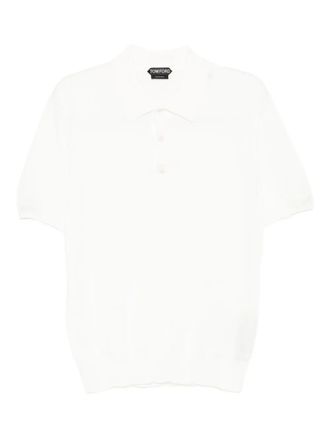 Tom Ford cotton polo shirt - White