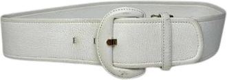 Dior Pre-owned Vintage Riem - Dames - Vintage Accessoires - Wit - ONE Size - Leer - Vintage