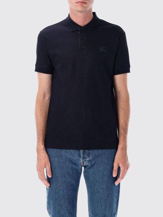Burberry Polo in cotone con logo Burberry