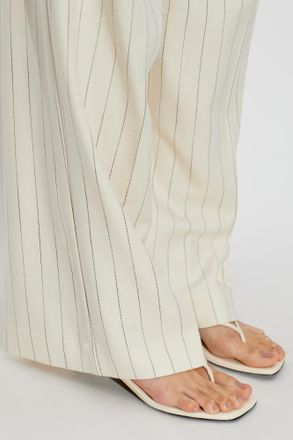 Black Suede Studio Mehak 35 Heeled Sandals, Womens, Cream