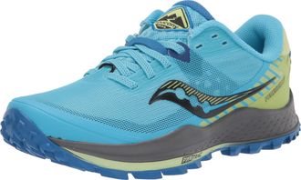 Saucony Peregrine 11 Womens Trail Running Shoes Blue