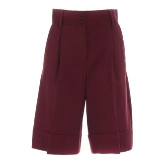 See By Chlo&eacute; Long Shorts - Dames - Korte Broeken - Rood - S - Katoen - Korte Broeken
