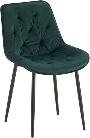 Clp Silla De Comedor Wallace De Terciopelo Verde