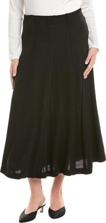 Lafayette 148 New York Godet Wool-Blend Knit Skirt