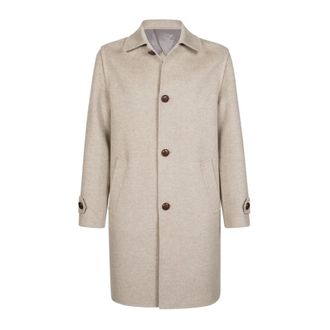 Eleventy Hombre, Abrigos, Beige, Talla: 3XL