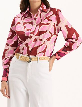 Tyler B&ouml;e Chloe Bi Print Shirt In Multi