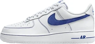 Nike Air Force 1 07 LV8 White / Deep Royal Blue HQ2037-100 Mens