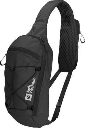 Jack Wolfskin Cyrox Sling Wanderrucksack - Unisex | schwarz/grau