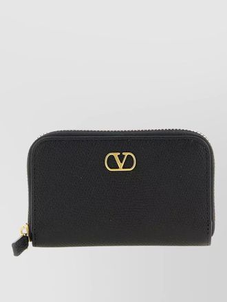 Valentino Garavani vlogo signature cardholder featuring logo emblem