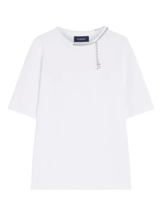 Sportmax Oblato chain T-shirt - White