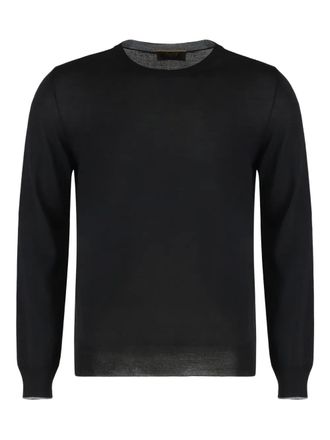 Moorer crew-neck sweater - Black