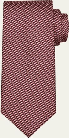 Brioni Mens Oval Deco Silk Tie