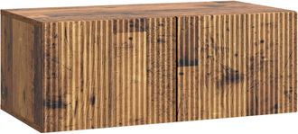 vidaXL Mueble Para Tv De Pared 78,5 X 41 X 30 Cm Madera Envejecida Vidaxl