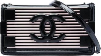 Chanel Pre-owned Flap Bag - Dames - Vintage Schoudertas - Zwart - ONE Size - Leer - Vintage