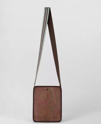 Etro small paisley shoulder bag s ribbon