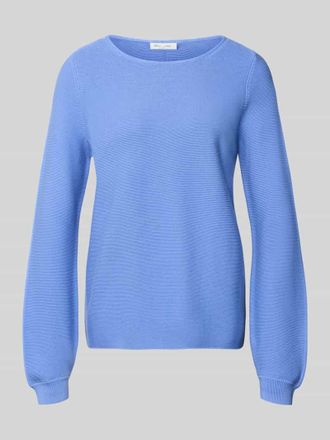 Christian Berg Regular Fit Pullover mit Strukturmuster in Blau, Gr&ouml;&szlig;e XXL