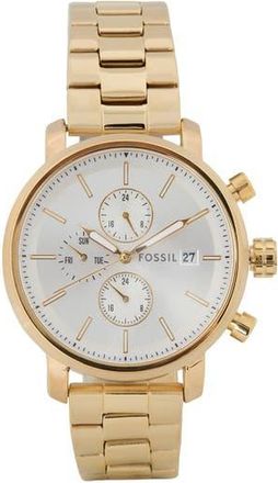 Fossil Rhett Multifunction Bracelet Watch, 42mm in Silver at Nordstrom Rack