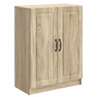 vidaXL Aparador Roble Sonoma 66 X 34,5 X 87 Cm Madera De Ingenier&iacute;a Vidaxl