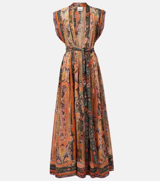 Isabel Marant Melissa paisley silk maxi dress