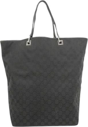 Gucci Pre-owned Tote Bags, female, Black, Size: ONE SIZE Pre-owned Tote Bag