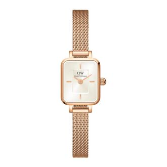 Daniel Wellington Elegante Ros&eacute;gouden Dameshorloge - Dames - Horloges - Geel - ONE Size - Accessoires