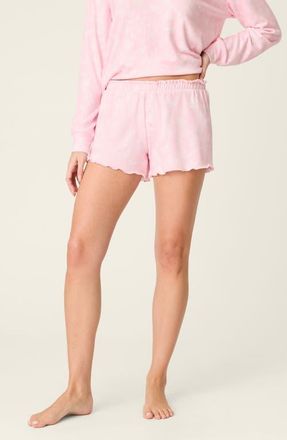 PJ Salvage Peachy Mix Match Pajama Shorts in Baby Pink at Nordstrom, Size X-Small