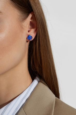 Kate Spade New York Clover-Shaped Earrings, Womens, Blue
