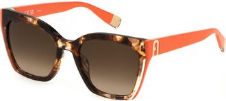 Furla Womens SFU708 54 02AD Sunglasses - Multicolour - One Size