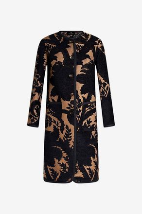 Etro Leichter Dreiviertelmantel aus Brokat