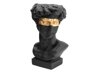 Schubiger M&ouml;bel Figur Adonis Schwarz/gold H: 64 cm