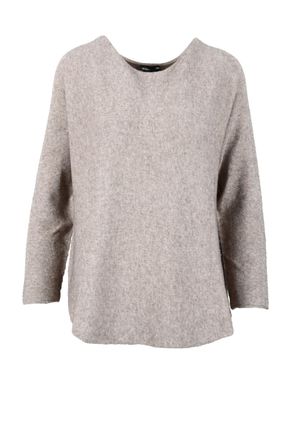 Spadalonga Turquoise Fuzzy Crewneck Sweater