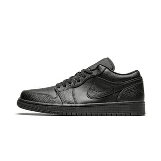 Nike Jordan 1 Low Triple Black - unisex - Sport - Zwart - Maat: 52 1/2 EU Leer