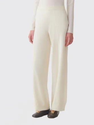Fabiana Filippi Straight-Leg Wool, Silk, and Cashmere Knit Trousers