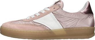 Mjus Leren en Stoffen Sneakers - Dames - Sneakers - Roze - 37 EU - Leer - Schoenen