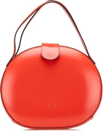 Loewe Pre-owned Handbags, female, Red, Size: ONE SIZE Pre-owned Leather handbags