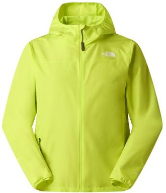 The North Face Fontanales Wind Jacket Laufjacke f&uuml;r Herren | gelb/gr&uuml;n