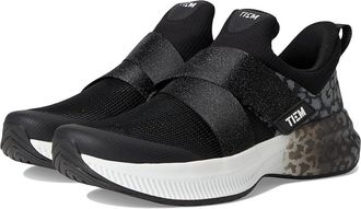 TIEM Lynx Cycling Shoes Womens Shoes Black Leopard : 9.5 M, Synthetic/Textile