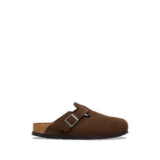 Birkenstock Boston Soft Footbed Narrow Fit - Dames - Slip ons - Bruin - 36 EU - Su&egrave;de - Schoenen