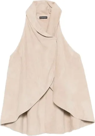 Emporio Armani Donna, Top, Beige, S, new
