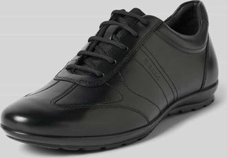 Geox Derby mit Label-Detail Modell Symbol in Black, Größe 40