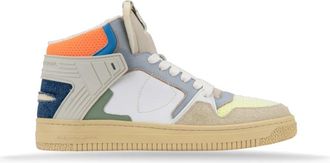 Philippe Model Heren Veterschoenen Sneakers - Heren - Sneakers - Veelkleurig - 42 EU - Leer - Schoenen