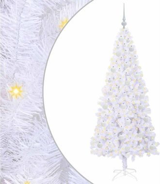vidaXL &Aacute;rbol De Navidad Artificial Con 300 Led 180 Cm Pvc Y Acero Vidaxl