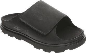 UGG Mens Solano Slide Sandal, Black, 7 UK