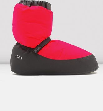 Bloch BLOCH Adult Warm Up Booties, Fluorescent Pink Nylon